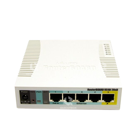 MIKROTIK ETHERNET ROUTER HEX (RB951UI-2HND)