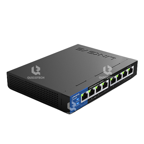 LINKSYS SWITCH LGS108P-EU 8 PORT with 4 Port POE+