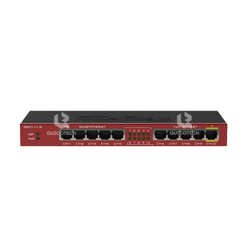 MIKROTIK SWITCH WITH POE PORTS (RB2011iL-IN)