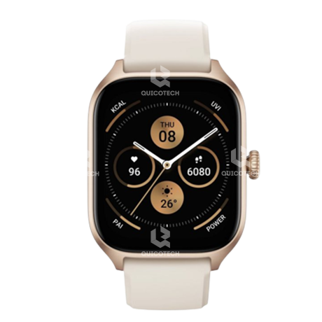 AMAZFIT GTS 4 Smart Watch, Misty White