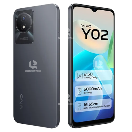 VIVO Y02, 32GB, 2GB RAM, Cosmic Grey