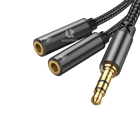 JOYROOM Headphone Male to 2-Female Audio Cable SY-A04