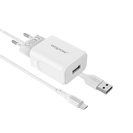 WOPOW Micro Charger, White