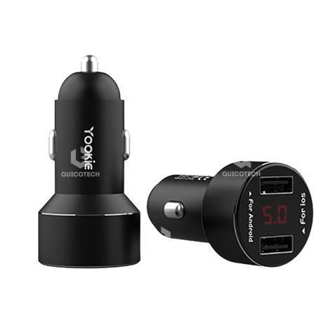 YOOKIE Type C, Car Charger PC1, Black