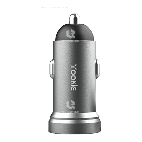 YOOKIE Micro Car charger PC2, 3.0A,  Black