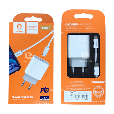 DENMEN PD Charger, Type-C To Type-C, DC06T