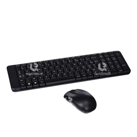 LOGITECH KEYBOARD W/MOUSE COMBO MK220, WIRELESS