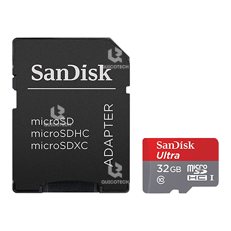 SanDisk Ultra UHS-I Card With Adapter, 32GB
