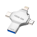 Green Lion 4in1 USB Flash Drive, 64GB