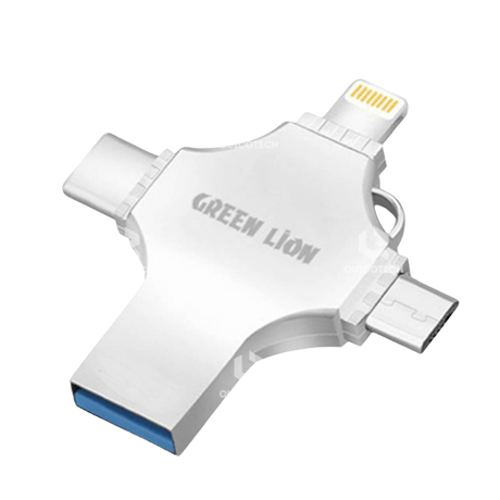 Green Lion 4in1 USB Flash Drive, 256GB