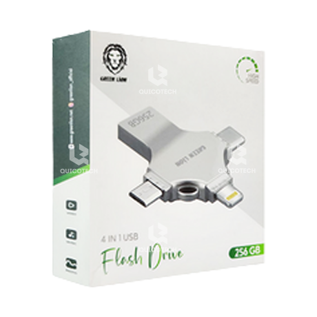 Green Lion 4in1 USB Flash Drive, 256GB