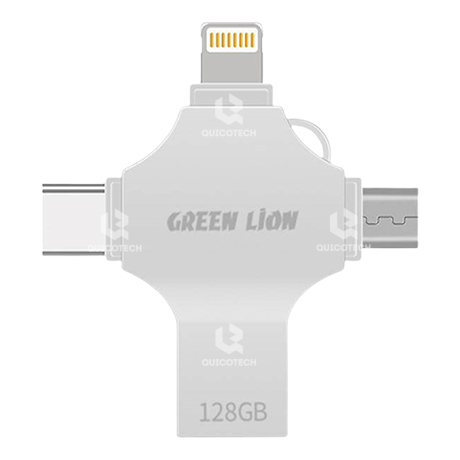 Green Lion 4in1 USB Flash Drive, 128GB