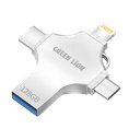Green Lion 4in1 USB Flash Drive, 128GB