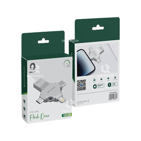 Green Lion 4in1 USB Flash Drive, 128GB