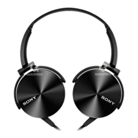 SONY Headphone T450 Extra Bass, Black