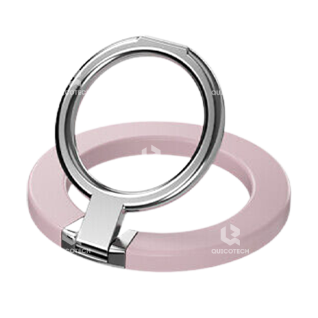 Green Lion Magnetic Ring Buckle, Pink