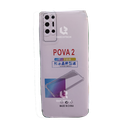 Transparent Cover For Pova 2, Clear Case