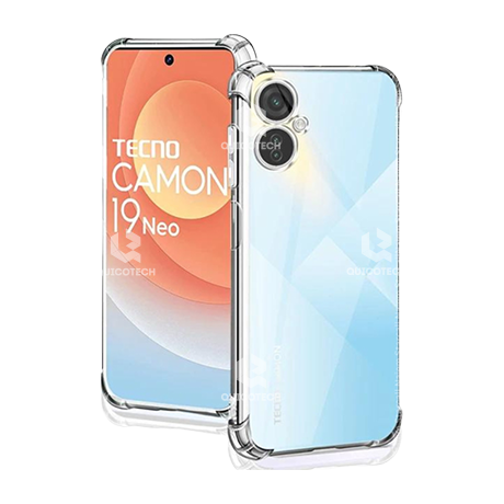 Transparent Cover For Camon 19 Neo, Clear Case