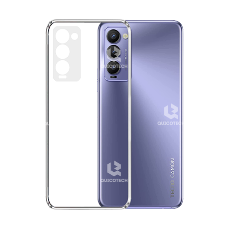 Transparent Cover For Camon 18 Camon 18P, Clear Case
