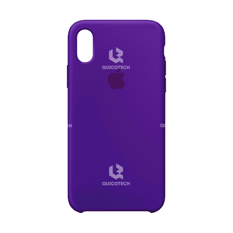 Silicone Case For iPhone Xr, Violet