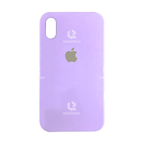 Silicone Case For iPhone Xr, Lavender Purple
