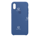 Silicone Case For iPhone X/Xs, Dark Blue
