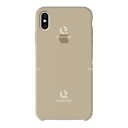 Silicone Case For iPhone X/Xs, Dark Beige
