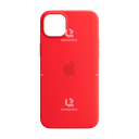 Silicone Case For iPhone 14, Red