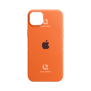 Silicone Case For iPhone 14, Orange
