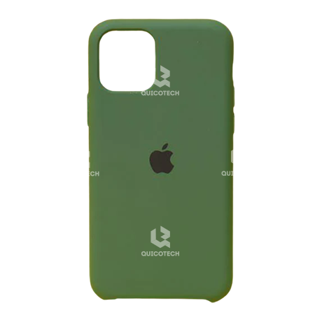 Silicone Case For iPhone 14, Olive Green