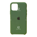 Silicone Case For iPhone 14, Olive Green