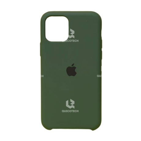 Silicone Case For iPhone 14 Pro, Olive Green