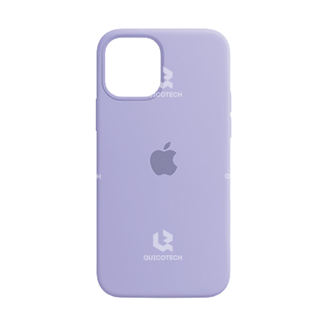 Silicone Case For iPhone 14 Pro, Light Purple