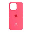 Silicone Case For iPhone 14 Pro, Fuchsia