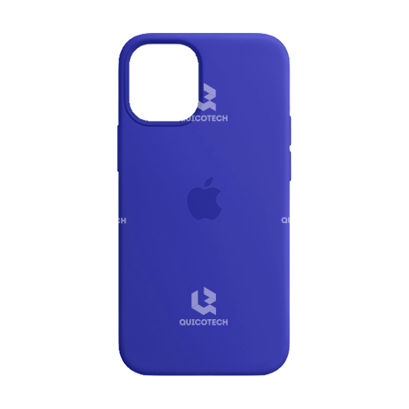 Silicone Case For iPhone 14 Pro, Dark Blue
