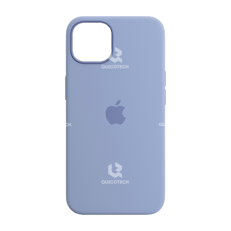 Silicone Case For iPhone 14 Pro, Blue