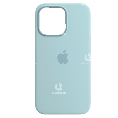 Silicone Case For iPhone 13, Light Blue