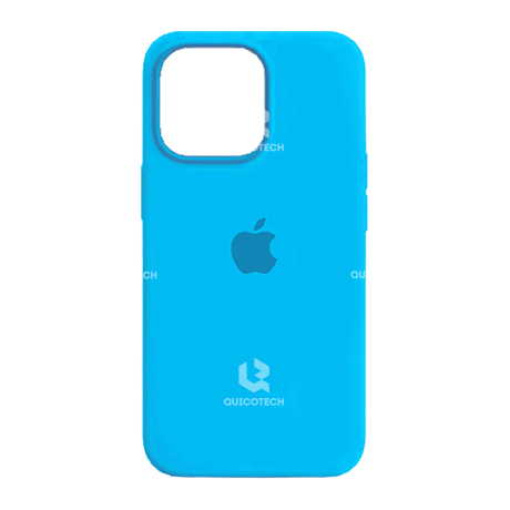 Silicone Case For iPhone 13 Pro, Sea Blue