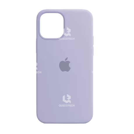 Silicone Case For iPhone 13 Pro, Light Purple