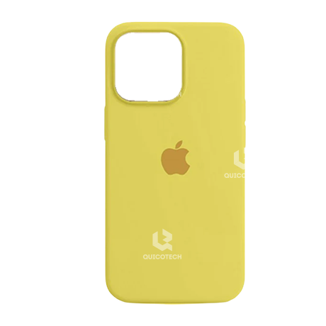 Silicone Case For iPhone 13 Pro Max, Dark Yellow
