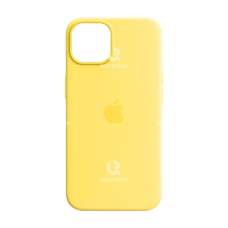 Silicone Case For iPhone 12 Pro Max, Dark Yellow