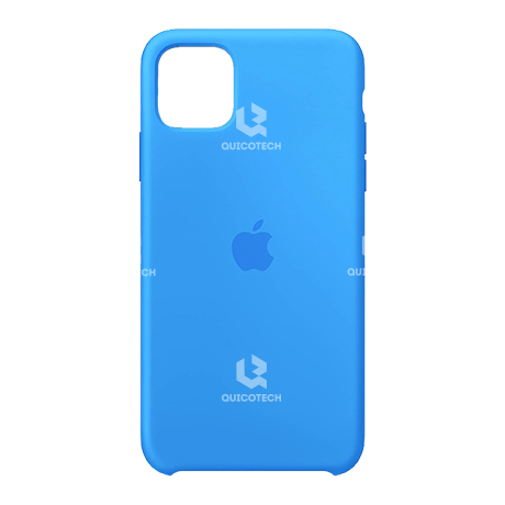 Silicone Case For iPhone 11, Sky Blue