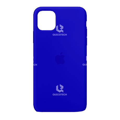Silicone Case For iPhone 11 Pro, Ink Blue
