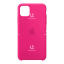 Silicone Case For iPhone 11 Pro Max, Dark Pink