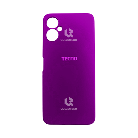 Silicon Cover For Tecno, Spark 9T, Purple