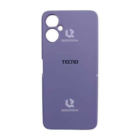 Silicon Cover For Tecno, Spark 9T, Light Purple