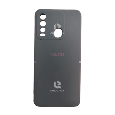 Silicon Cover For Tecno, Spark 8, Green