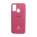 Silicon Cover For Tecno, Spark 7, Light Red