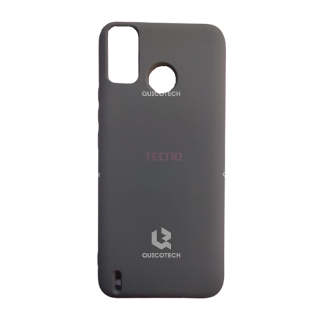 Silicon Cover For Tecno, Spark 6 Go, Dark Green