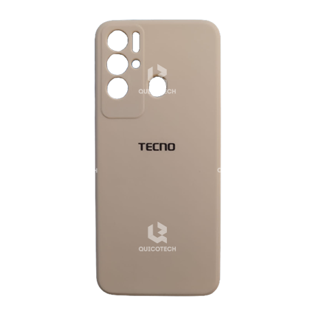 Silicon Cover For Tecno, Pova Neo, White